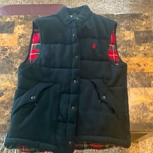 Polo Layer Flannel Vest